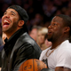 Drake and Kevin Hart attend the 2014 NBA All-Star game at the Smoothie King Center on Feb. 16, 2014, in New Orleans.
Ronald Martinez/Getty Images